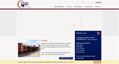 Desktop Screenshot of franpol-sol.pl
